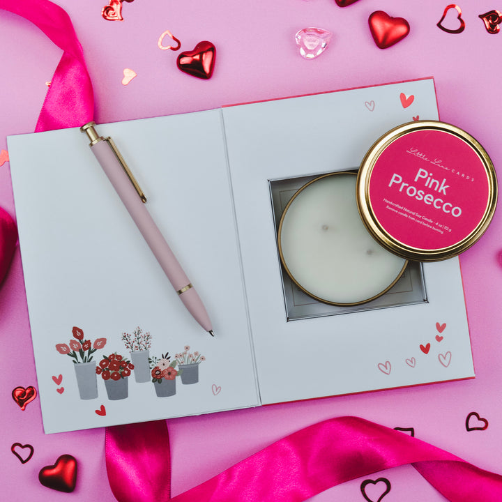 Galentine's Day Greeting Card with Gift Inside