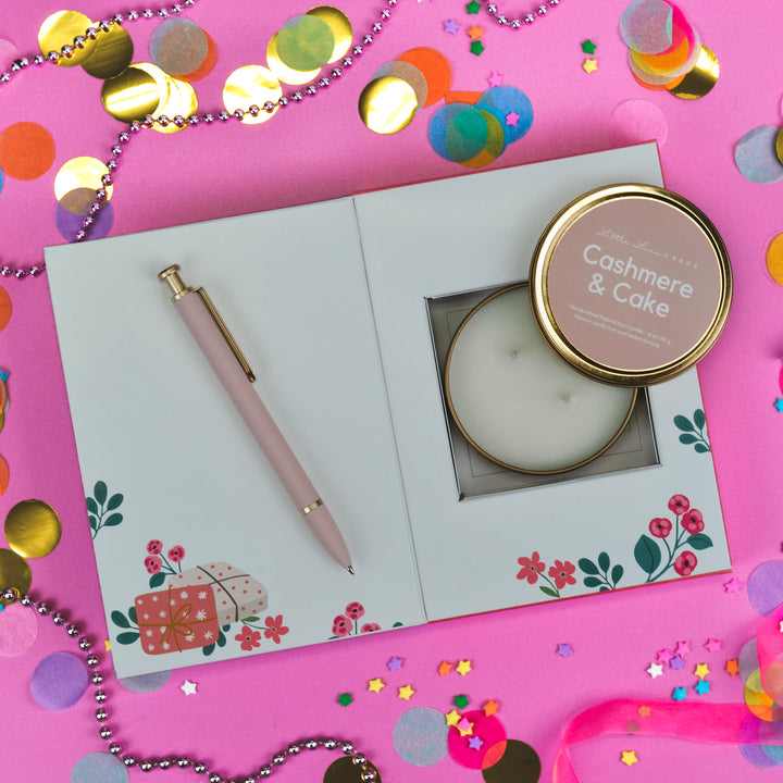 Presents Birthday Greeting Card with Gift Inside