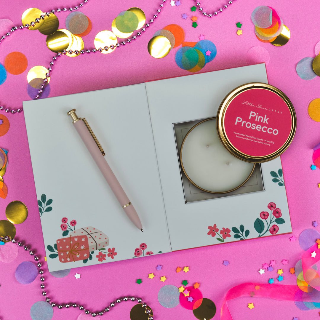 Presents Birthday Greeting Card with Gift Inside