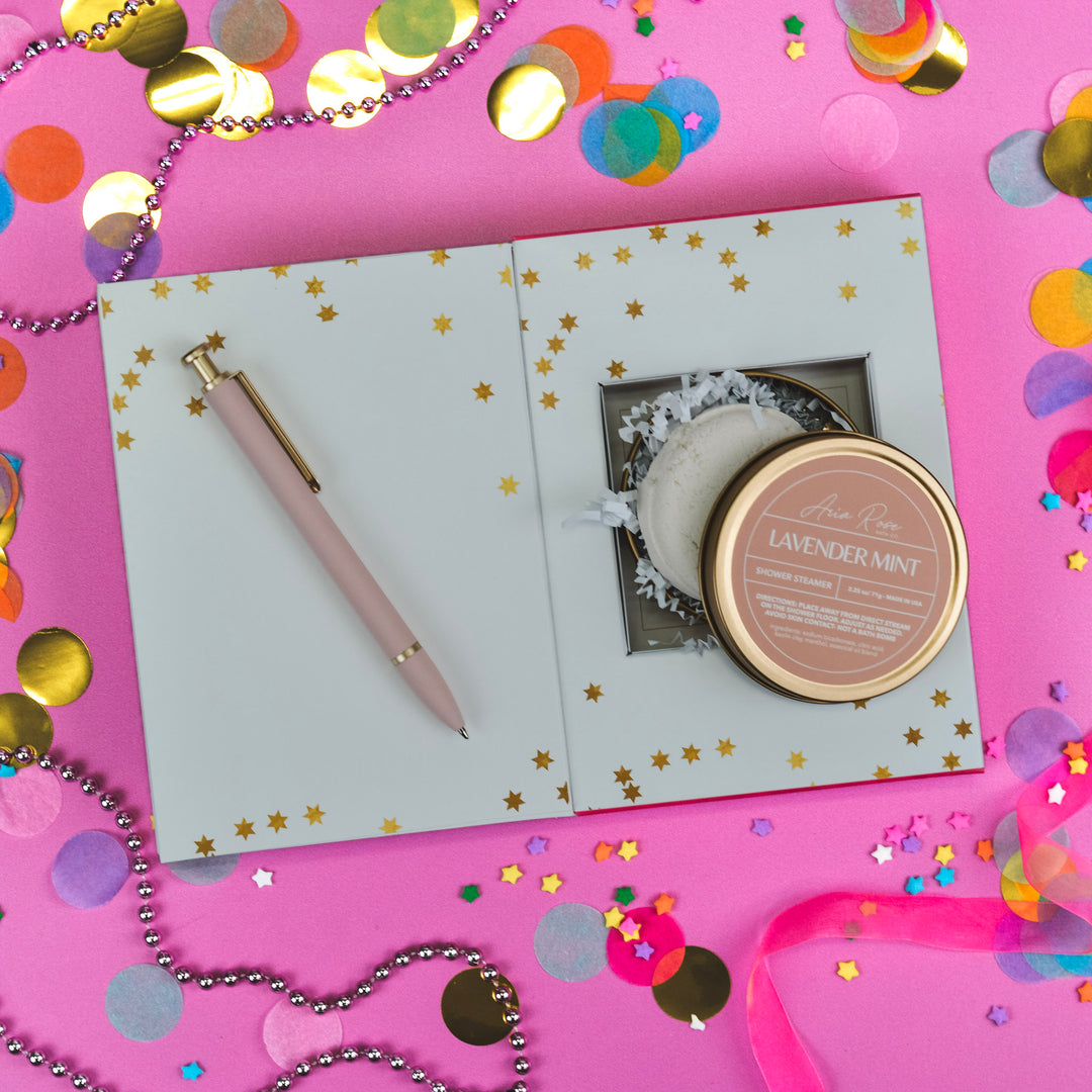 Sparkle Birthday Greeting Card with Gift Inside