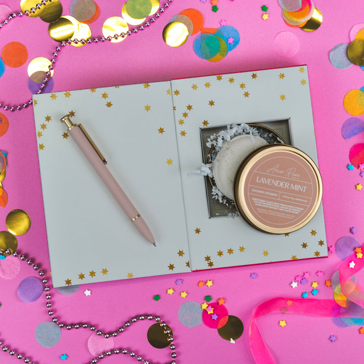 Sparkle Birthday Greeting Card with Gift Inside