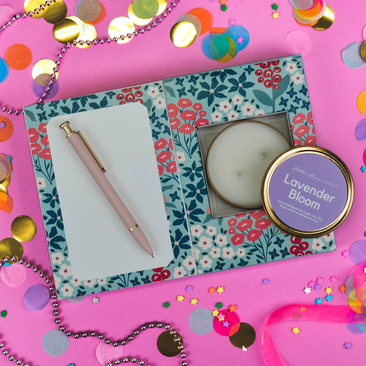 Birthday Balloons Greeting Card with Gift Inside