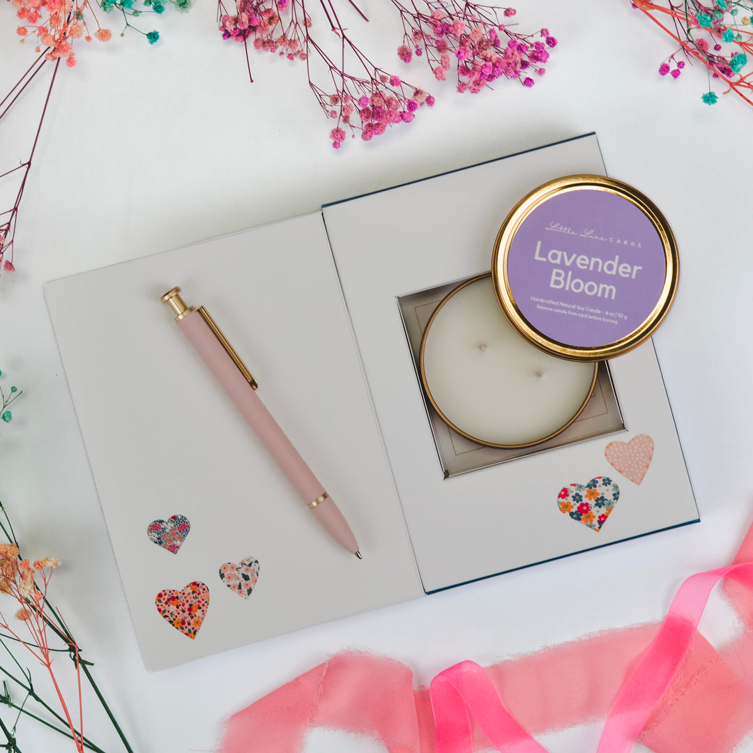 Thank You Hearts Card with Gift Inside