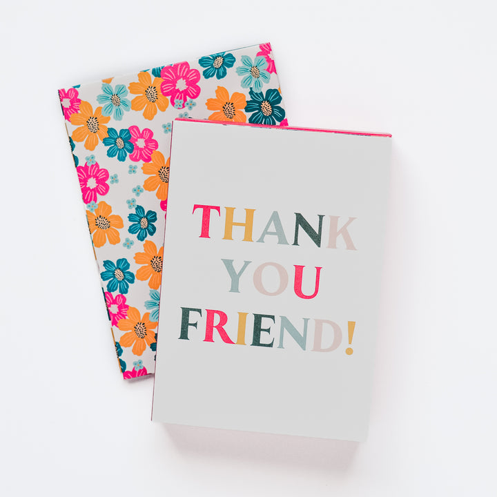 Thank You Friend Card with Jasmine & Ginger Candle Inside