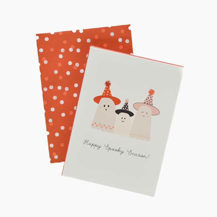 Spooky Season Card with Pumpkin Latte Candle Inside