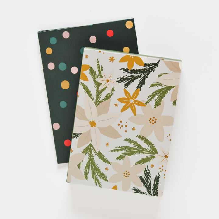Christmas Greenery Card with Balsam & Berry Candle Inside