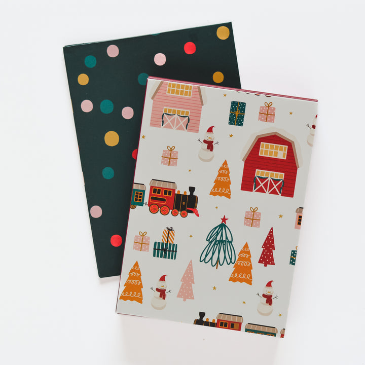 Snowman Christmas Card with Balsam & Berry Candle Inside