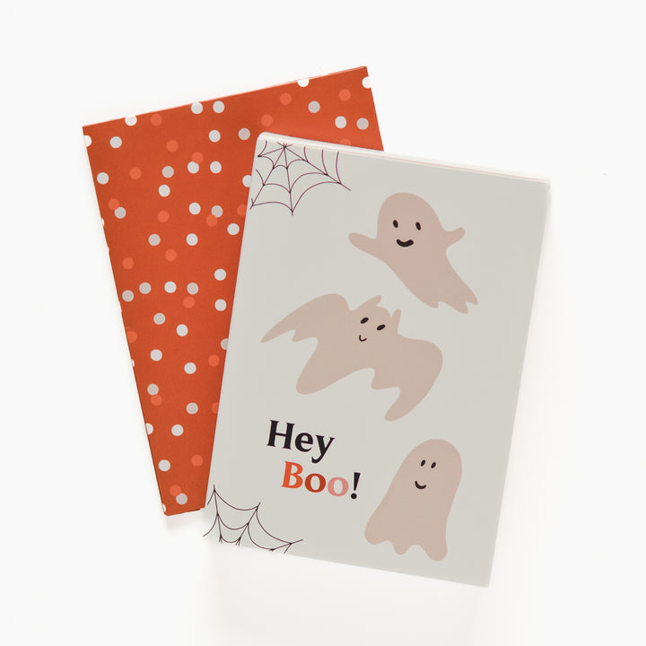 Hey Boo Card with Pumpkin Latte Candle Inside