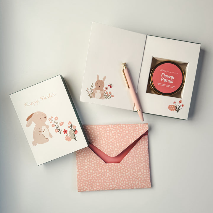 Easter Bunny Card with Scented Candle Inside