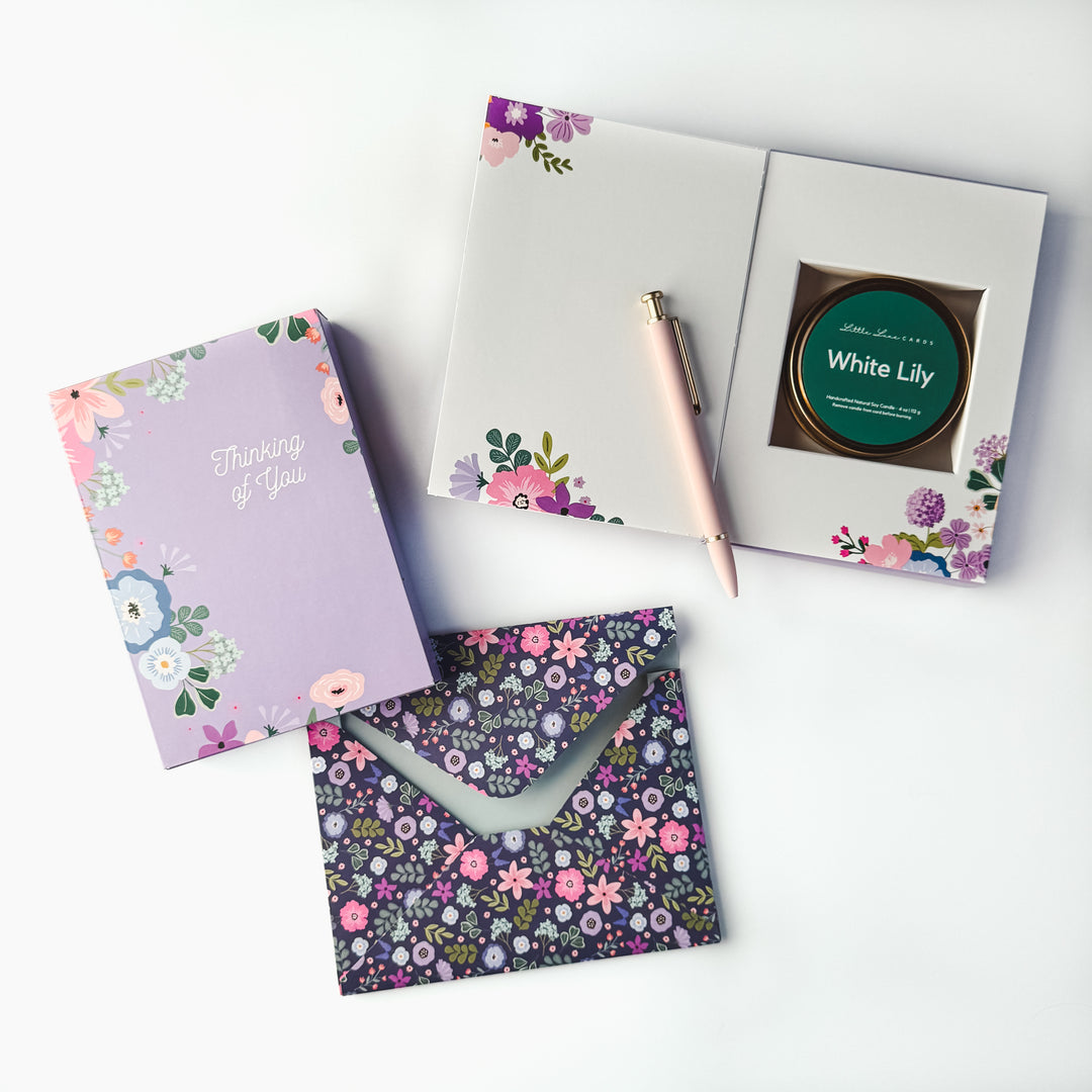 Thinking of You Card with Scented Candle Inside