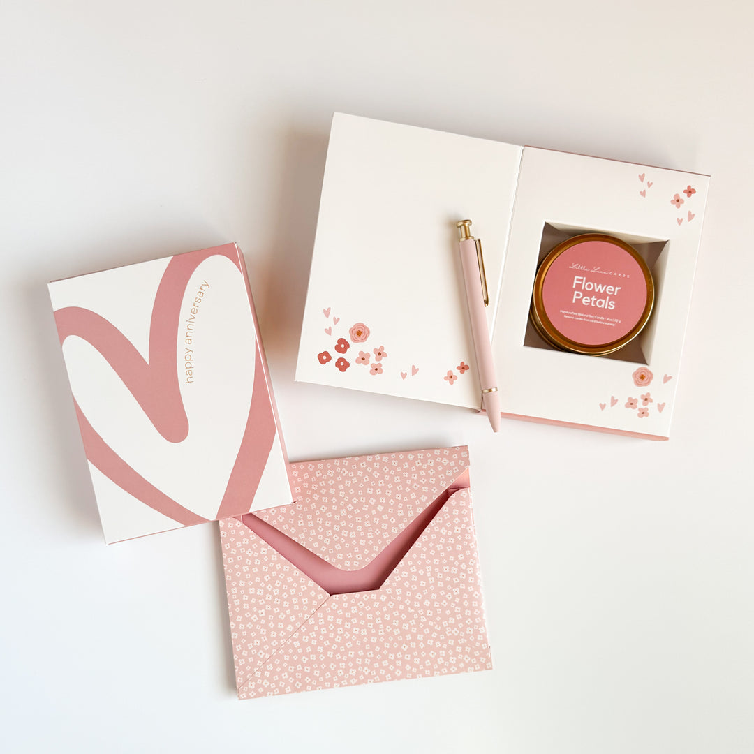 Anniversary Card with Scented Candle Inside