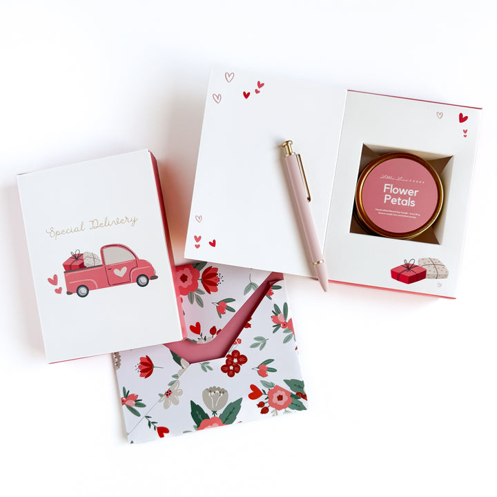 Special Delivery Greeting Card with Scented Candle Inside